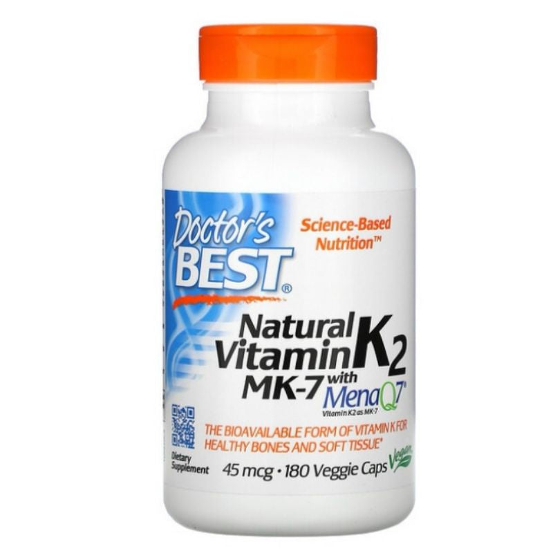 LowCostPH | Doctors Best, Now Foods,  MK-7 Vitamin K-2, 100 mcg, Extra Strength Bone Health MK7 K2