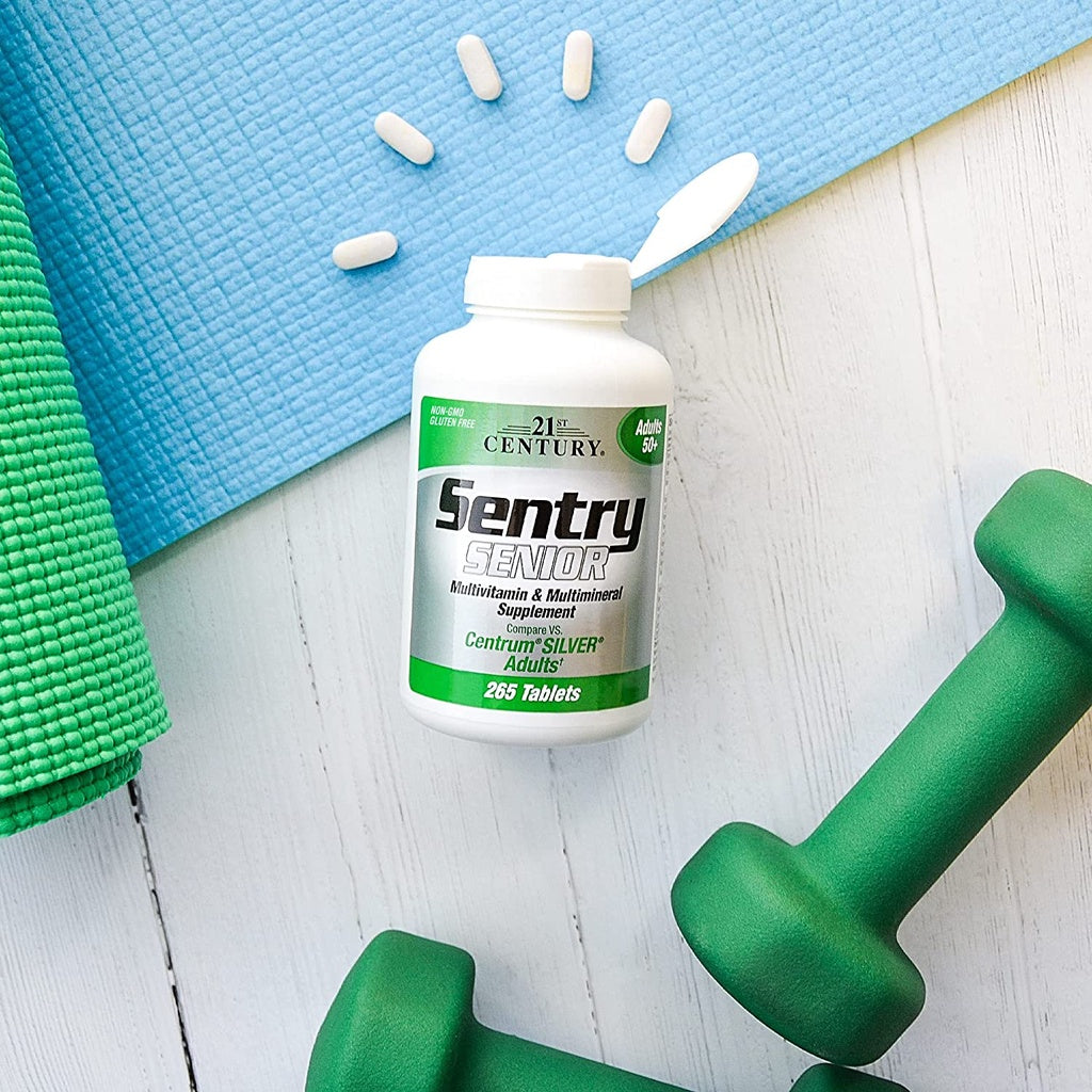 LowCostPH | 21st Century, Sentry, Multivitamin & Multimineral Supplement, Adults and Senior.
