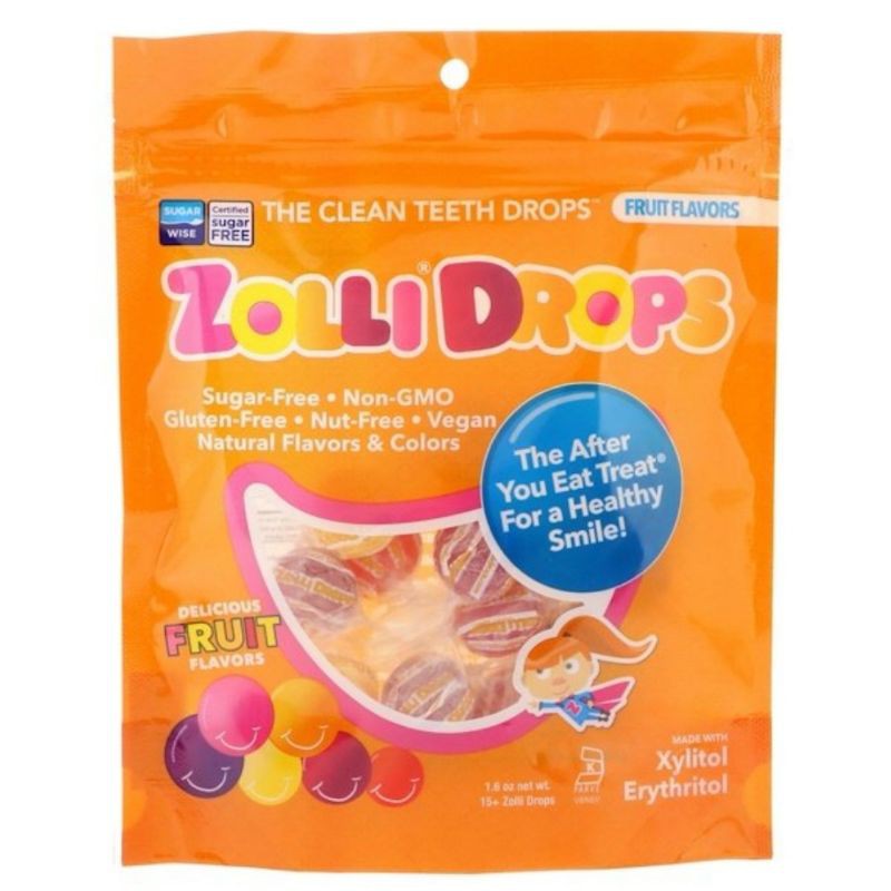 Low Cost PH | Zollipops The Clean Teeth Pops Strawberry, Orange, Raspberry, Cherry, Grape, Pineapple