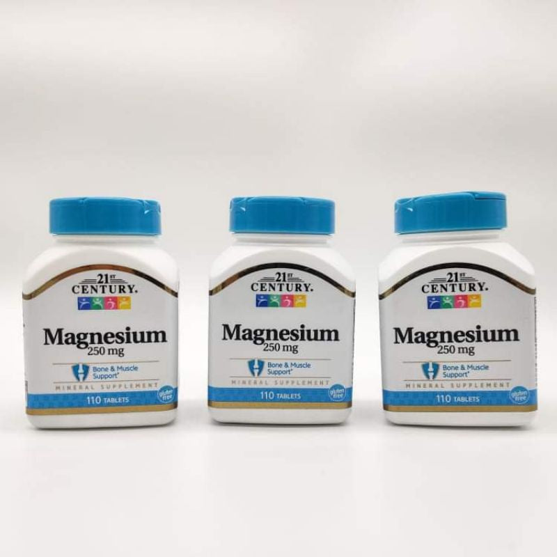 USA Onhand | 21st Century, Magnesium 250mg, calcium magnesium zinc d3 Dietary Supplements.