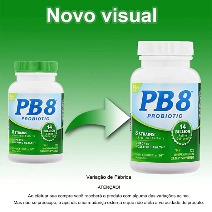 USA Onhand | Nutrition Now PB 8 Probiotic, 120 Capsules, 60Capsules Supports Digestive Health