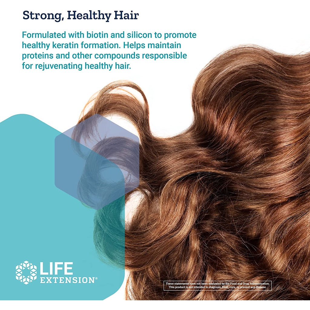 USA Onhand | Life Extension, Restoring Ceramides & Biotin ( Hair Skin & Nails )