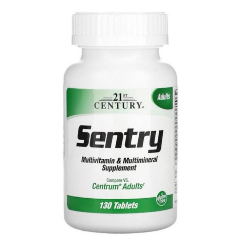 LowCostPH | 21st Century, Sentry, Multivitamin & Multimineral Supplement, Adults and Senior.