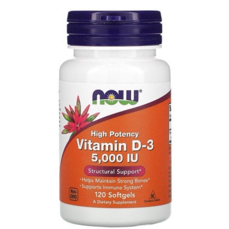 Low Cost PH | NOW, High Potency Vitamin D3, Helps Maintain Strong Bones Supports Immune System
