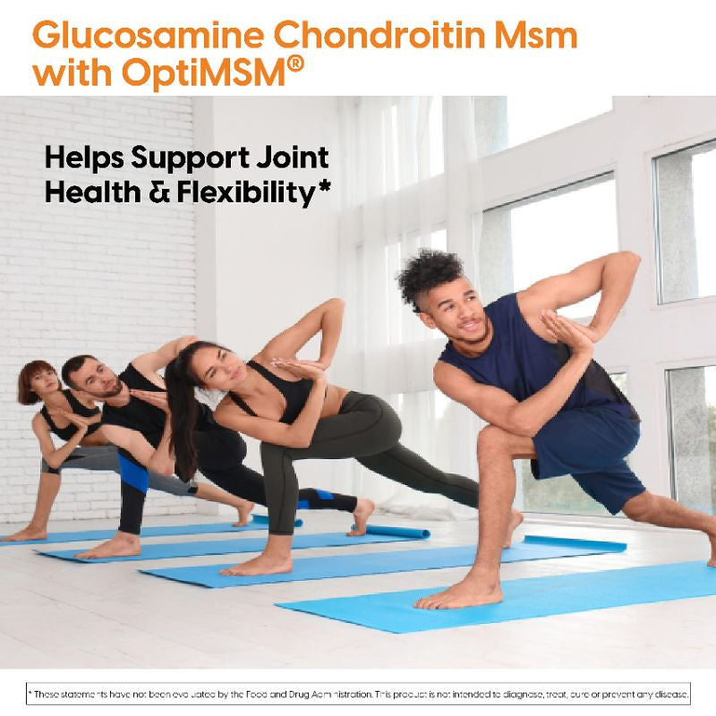 LowCostPh | Doctor's Best, Glucosamine Chondroitin MSM with OptiMSM, + Hyaluronic Acid, 150VegCaps