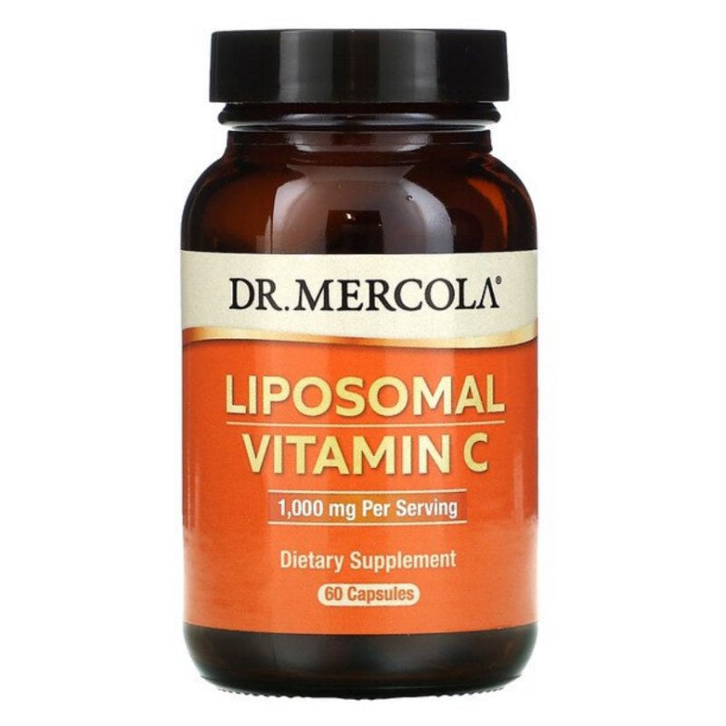 USA Onhand | Dr Mercola Liposomal Vitamin C 1000 mg Dietary Supplements Immune Support For Kid Adult