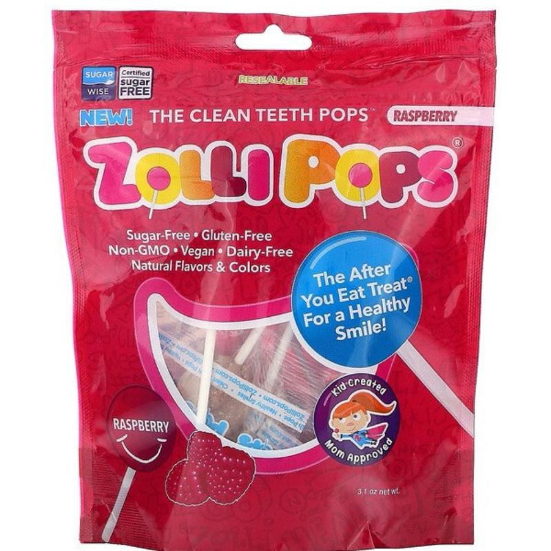 Low Cost PH | Zollipops The Clean Teeth Pops Strawberry, Orange, Raspberry, Cherry, Grape, Pineapple