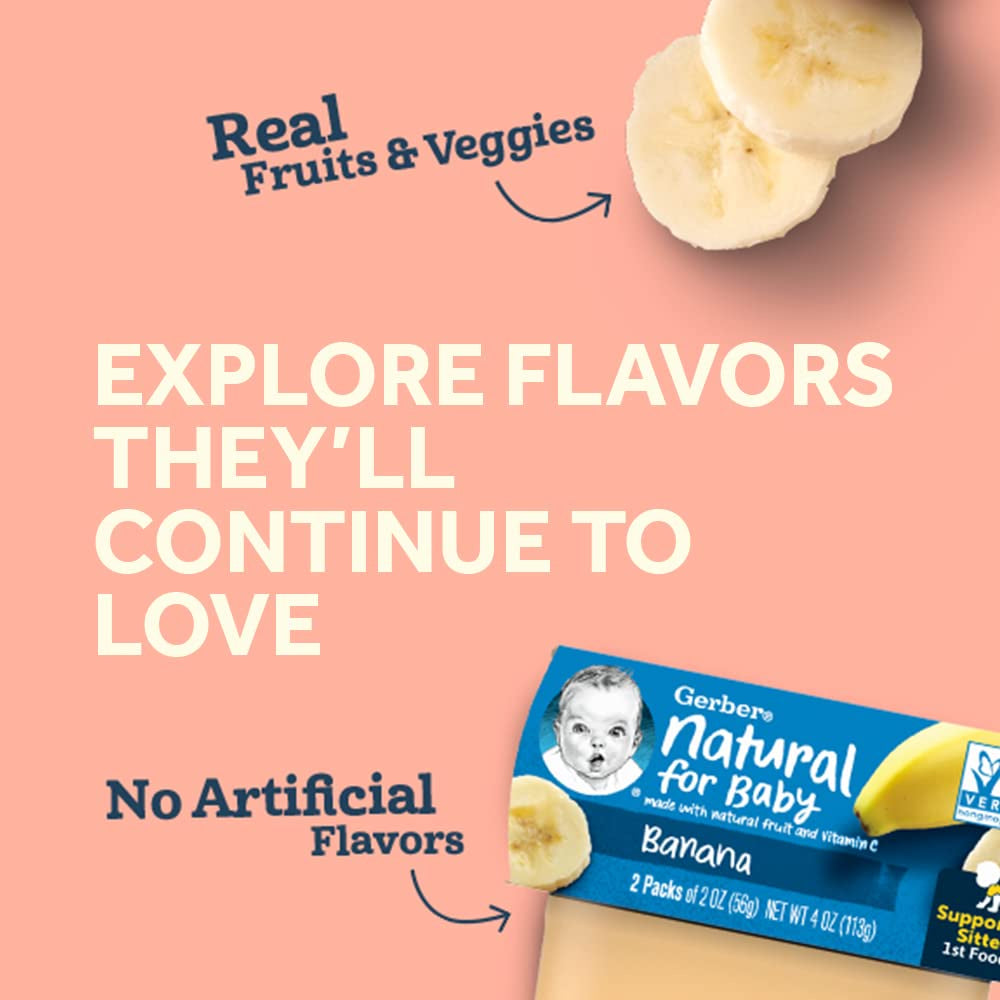Low Cost PH | Gerbers, All flavor 1st & 2nd Foods, 2 Pack Puree Food For Baby, Apple, Prunes, Pear