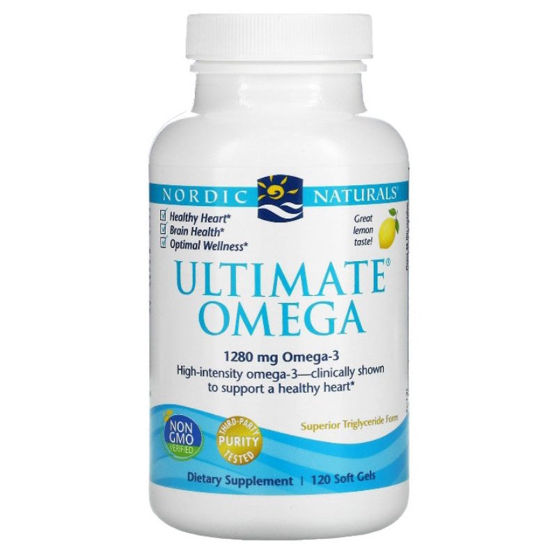 LowCostPh | Nordic Naturals, Ultimate Omega, Lemon, 1,280 mg, | Garden of Life, Advanced Omega