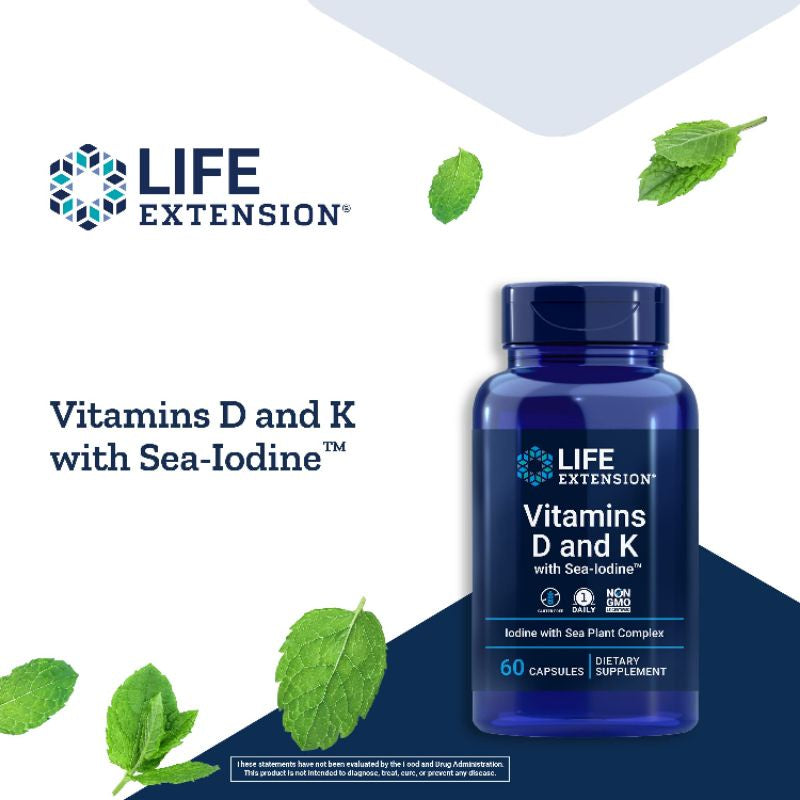USA Onhand | Life Extension Vitamins D and K ( Bone, Joint & Cartilage )