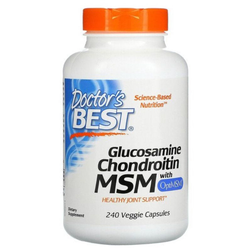 LowCostPh | Doctor's Best, Glucosamine Chondroitin MSM with OptiMSM, + Hyaluronic Acid, 150VegCaps
