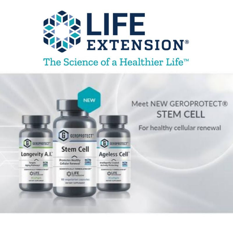 LowCostPh | Life Extension, Geroprotect, Stem Cell , Ageless Cell , Autophagy Renew,30 | 60vegcaps