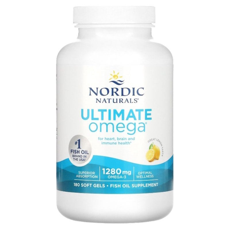 LowCostPh | Nordic Naturals, Ultimate Omega, Lemon, 1,280 mg, | Garden of Life, Advanced Omega