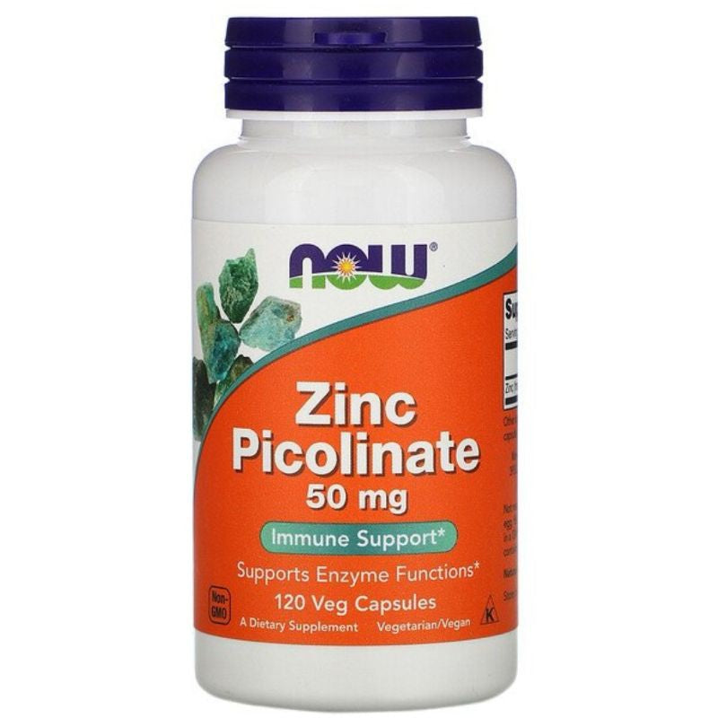 LowCostPH | Now Foods Zinc Picolinate 50mg, Solgar Zinc Picolinate 22mg, 21st Century Zinc 90ct