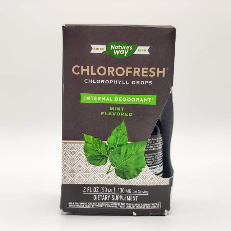 USA Onhand | Nature's Way, Chlorofresh, Liquid Chlorophyll, Mint, Concentrate Drops Oral Health.
