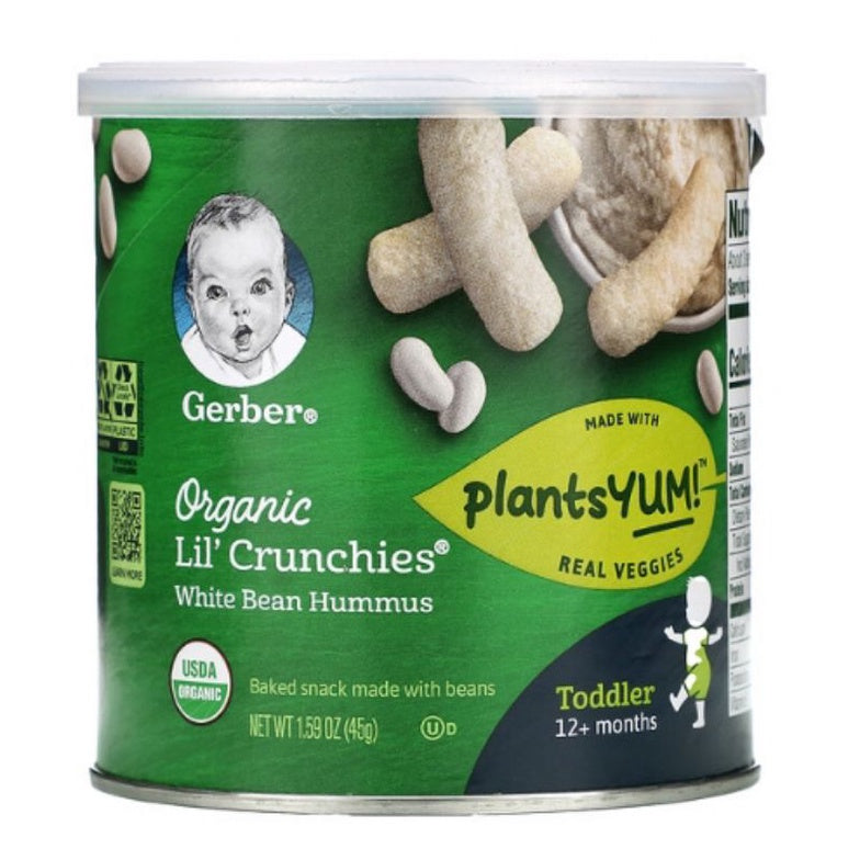 LowCostPH | Gerber, Lil' Crunchies, 8+ Months, Veggie Dip, Ranch, Garden Tomato, Apple Baby Snacks