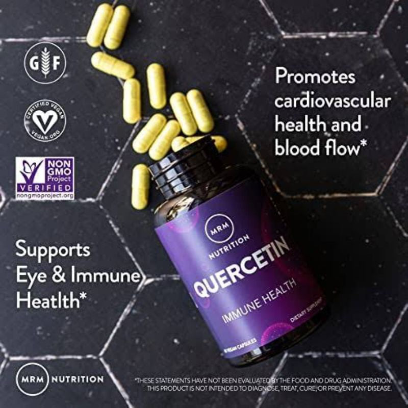 LowCostPh | MRM Nutrition, Quercetin, 60 Vegan Capsules, May Support Prostate & Kidney Health