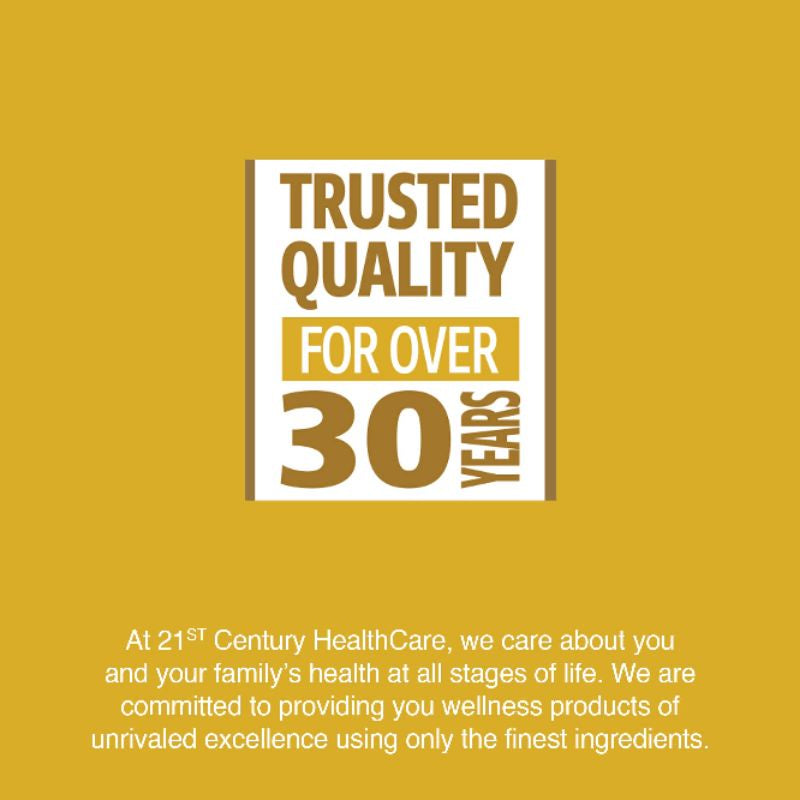 USA Onhand | 21st Century, Biotin, 800 mcg, Hair, Skin & Nail Support| Healthy Aging Support