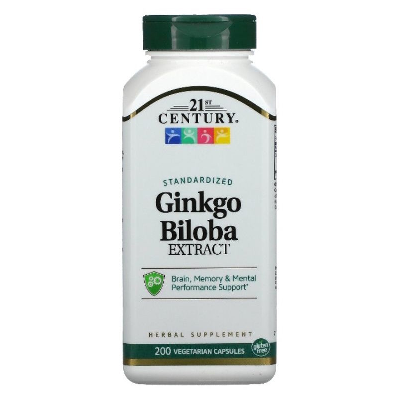 LowCostPH | 21st Century Ginkgo Biloba Extract, Standardized, Brain, Memory & Mental Performance