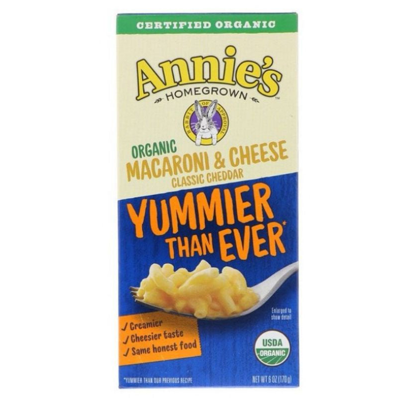 Low Cost PH | Annie's Homegrown, Organic Macaroni & Cheese Mac n Cheese, Real Aged Cheddar Vegan Mac