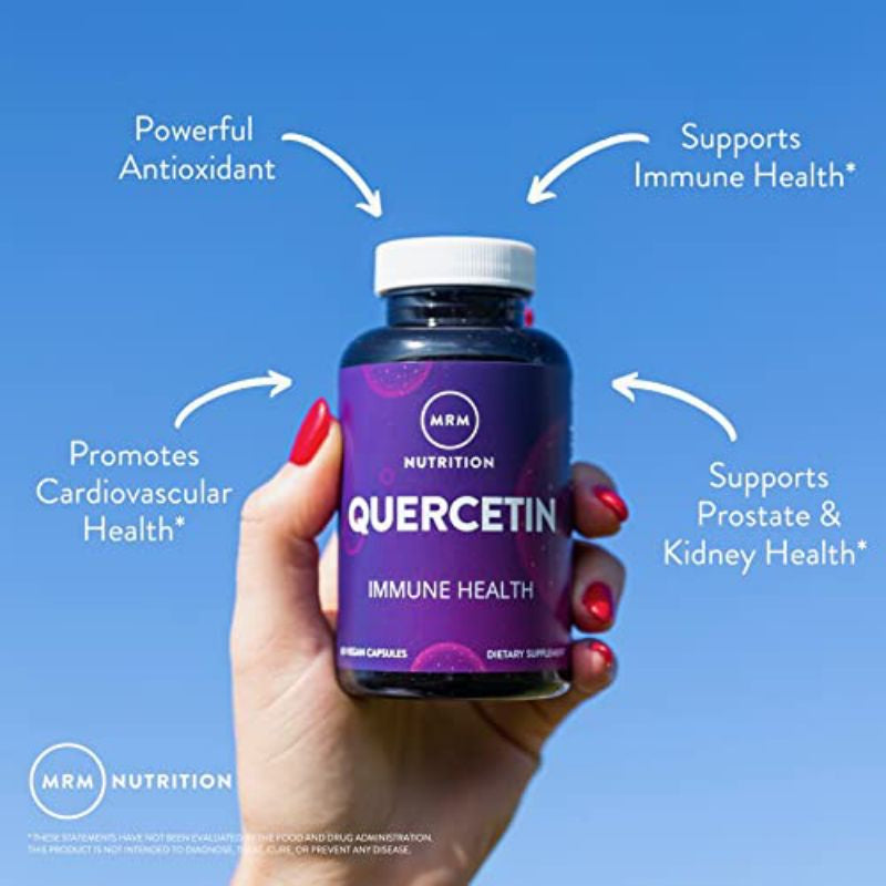 LowCostPh | MRM Nutrition, Quercetin, 60 Vegan Capsules, May Support Prostate & Kidney Health