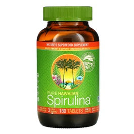 USA Onhand | Nutrex Hawaii Pure Hawaiian Spirulina, 400 / 100 Tablets Dietary Supplements.