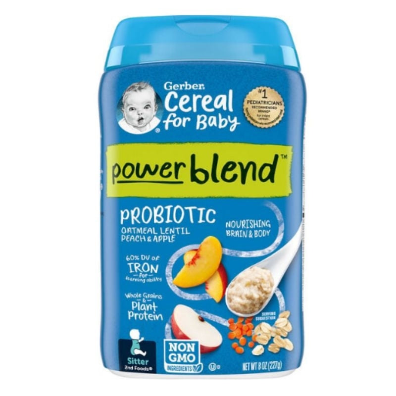 Low Cost PH | Gerber Cereal for Baby, Grain & Grow, 1st & 2nd Foods, Oatmeal, Banana, Strawberry