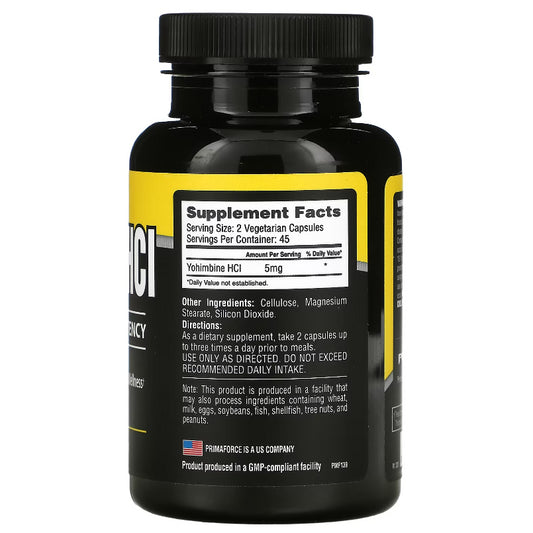 USA Onhand | Primaforce, Yohimbine HCl ( Fat-Burning )