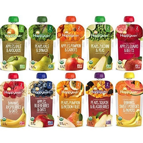 LowCostPH | Happy Family Organics, Stage 2, Stage 4 Organic Baby Food, Puree (sold per pc )