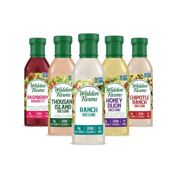 LowCostPH | Walden Farms Asian, Italian, Bleu Cheese, Caesar, Thousand Island Dressing, 12 fl oz