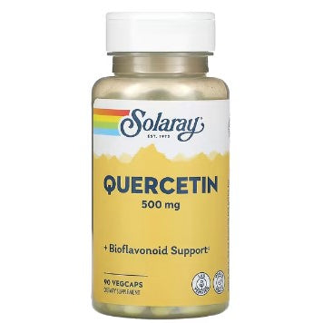 LowCostPh | Solaray, Quercetin, 500 mg, Mega Quercetin, 600 mg, VegCaps, Natural Factors, Quercetin,