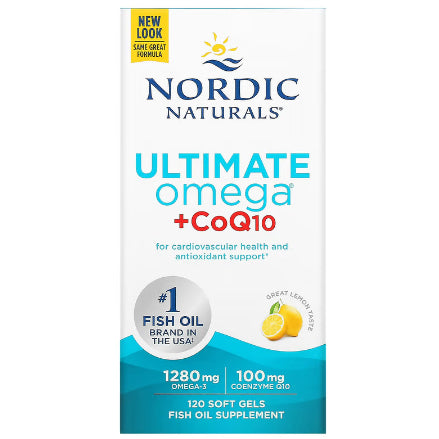 USA Onhand | Nordic Naturals Ultimate Omega-D3 + CoQ10 2X Mini with Vitamin D3 Xtra Teen Sport.