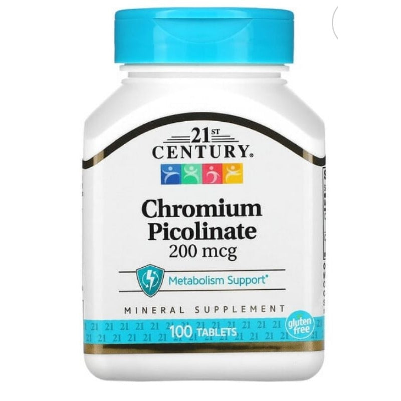 LowCostPH | Solgar Chromium Picolinate, 500 mcg | 200 mcg Supports Healthy Blood Sugar Metabolism