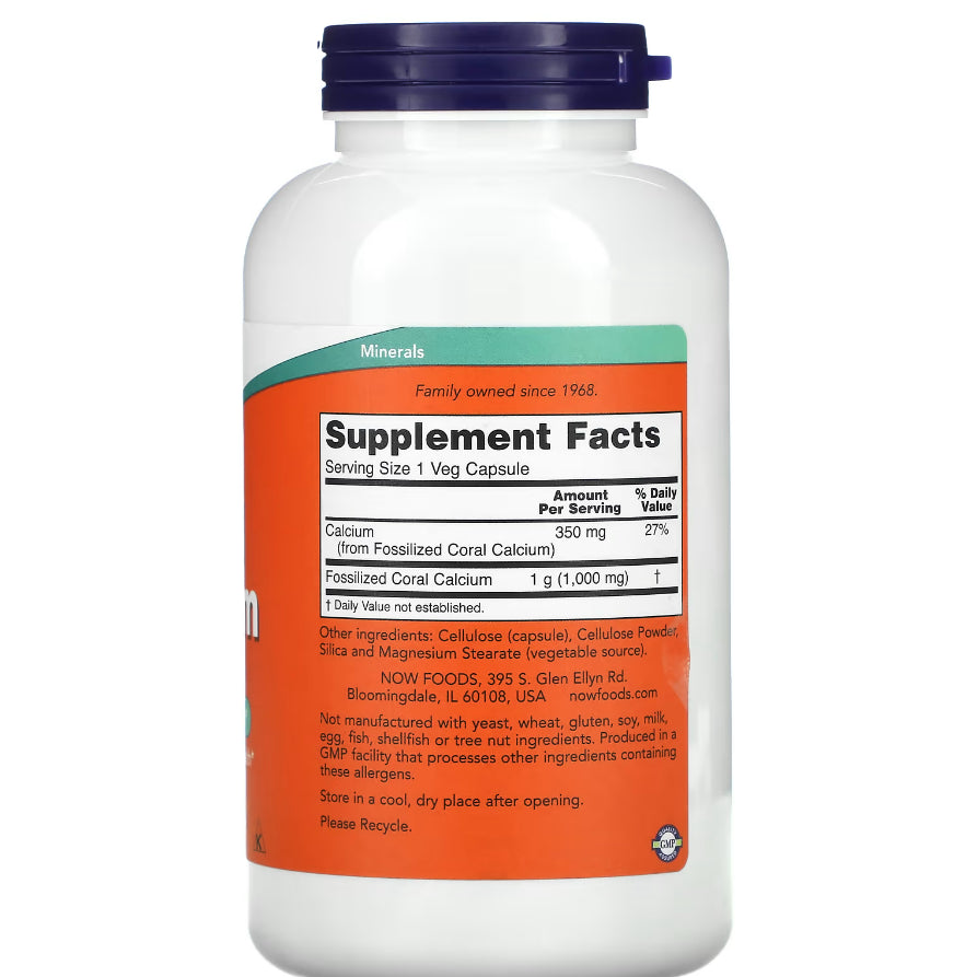 USAOnhand| Coral Calcium, 1,000 mg, 250 Veg Capsules