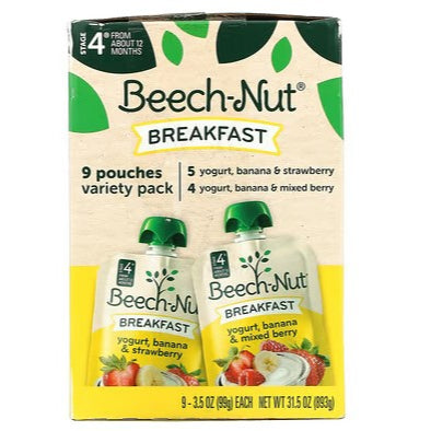 Low Cost PH | Beech-Nut Naturals Breakfast with Yogurt Apple Kale Yogurt Stage 2/3, (99 g) Each