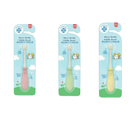 LowCostPH |Tiny Buds Micro Bristle Kiddie Brush ( Random Color ) 4-8 Years Old