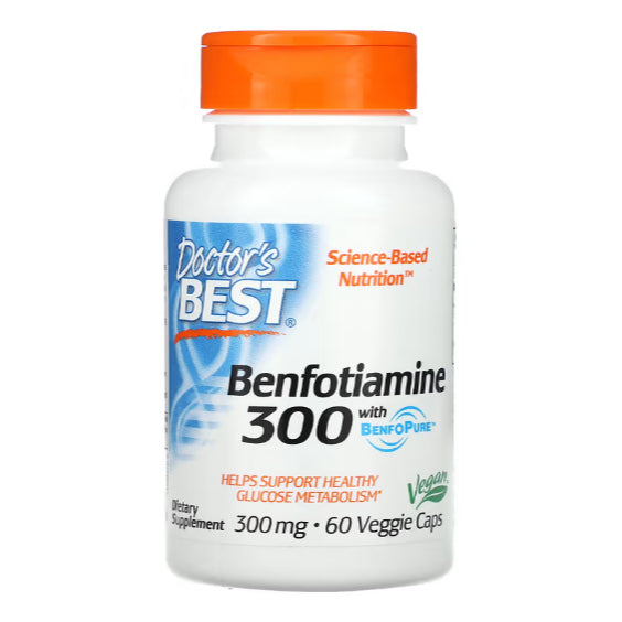 Lowcostph | Doctor's Best, Benfotiamine 150 + Alpha-Lipoic Acid 300, with BenfoPure, 150mg