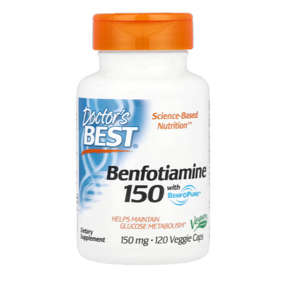 Lowcostph | Doctor's Best, Benfotiamine 150 + Alpha-Lipoic Acid 300, with BenfoPure, 150mg