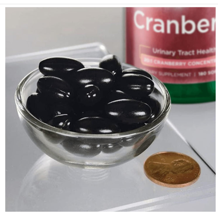 Swanson Ph | Swanson, Cranberry, Cran Max, Whole Fruit, Softgels, For Healthy Urinary Tract Function