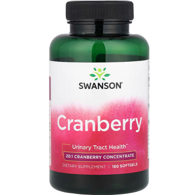 Swanson Ph | Swanson, Cranberry, Cran Max, Whole Fruit, Softgels, For Healthy Urinary Tract Function