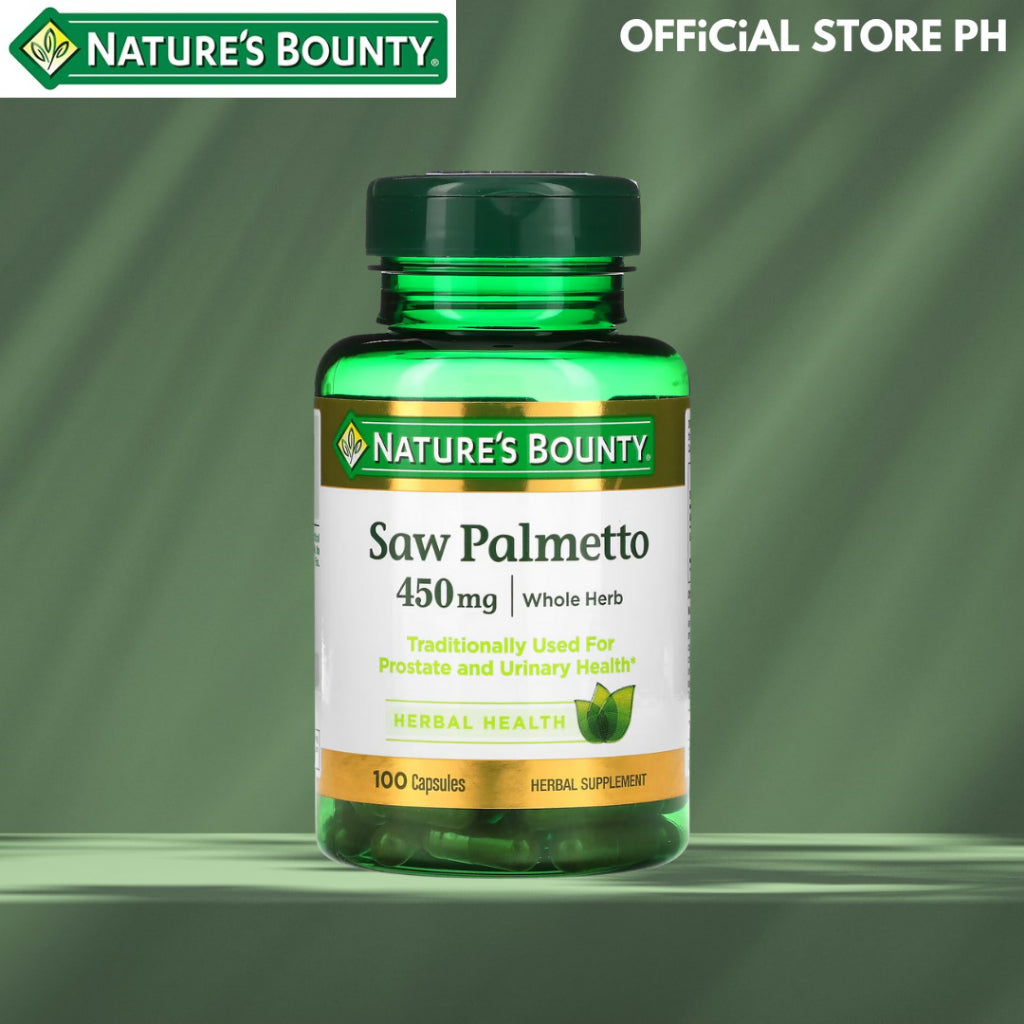 Nature's Bounty, Saw Palmetto, 450 mg
