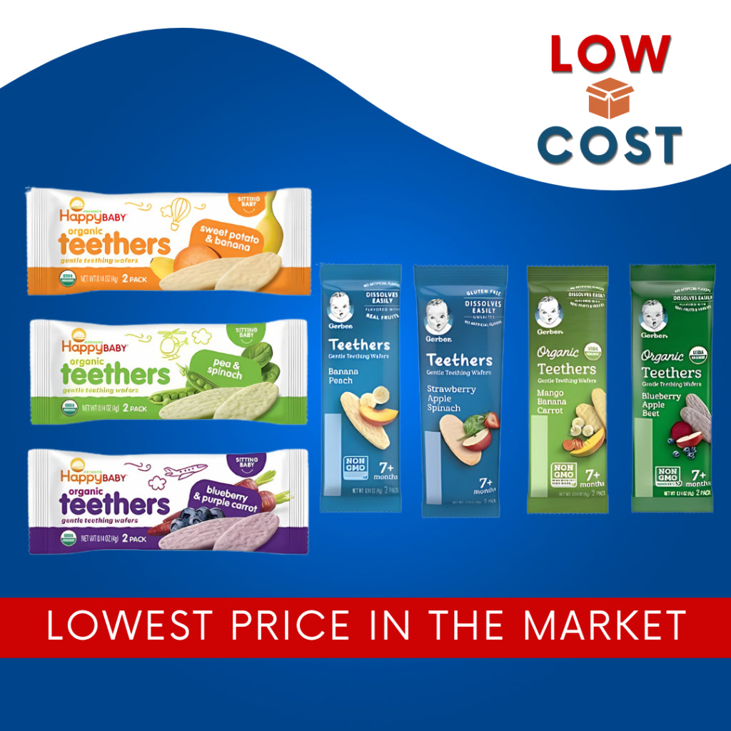 LowCostPh | Gerber, Happy Baby, Mum Mum, Teethers Available for pcs Sold