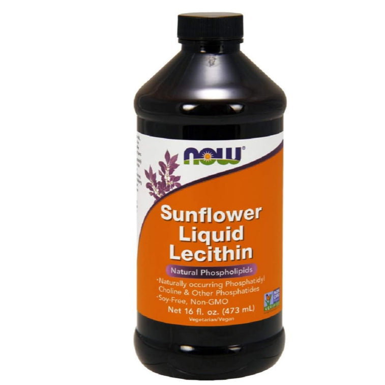 LowCostPH| NOW Foods, Sunflower Lecithin, 1,200 mg, & Liquid Lecithin Phosphatidyl Choline