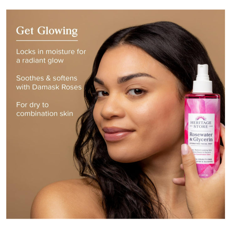 LowCostPh | Heritage Store, Rose Castor Oil, 2 fl oz (59 ml)