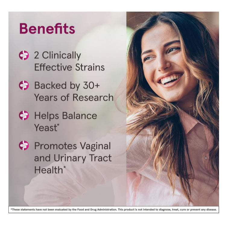 Low Cost PH | Women's Fem Dophilus, 30 Veggie Caps Vaginal/Urinary Tract Health For Women
