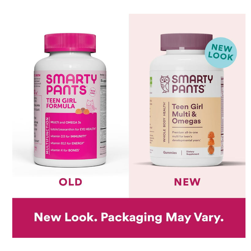 LowCostPh | SmartyPants, Teen Guy/Girl Formula, Lemon Lime, Cherry, and Orange, mixed 120 Gummies