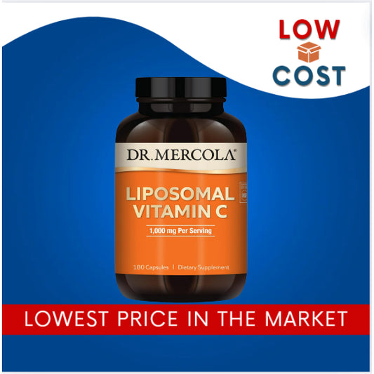 LowCostPH| Dr. Mercola, Liposomal Vitamin C, 500 mg, Anti-Oxidant & Immune Support