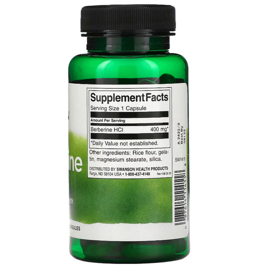 LowCostPh | Swanson, Berberine, 400 mg, 60 Capsules