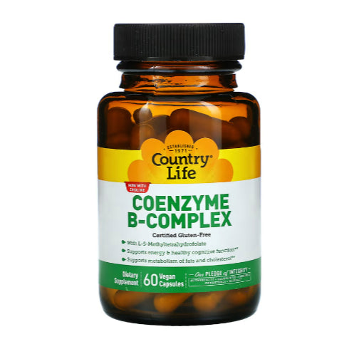 LowCostPh | Country Life, Coenzyme B-Complex Vitamin,Support Energy and Metabolism, Daily Supplement