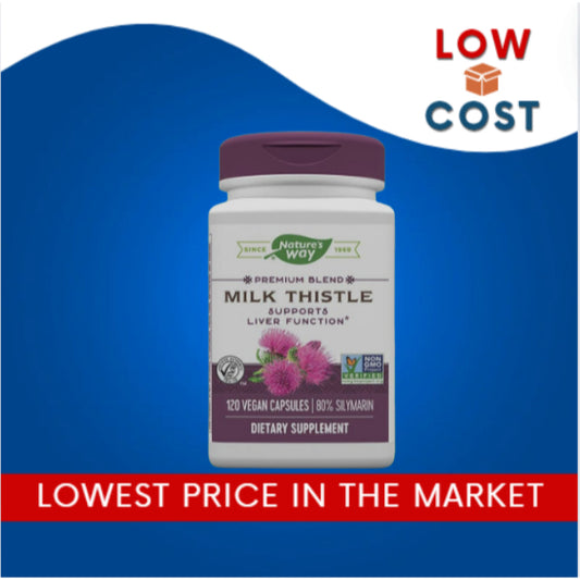LowCost PH| Nature's Way, Milk Thistle, 120 Vegan Capsules